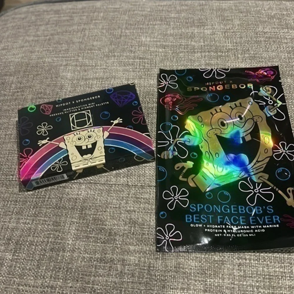 HipDot X SpongeBob Mini Palette&Face Mask